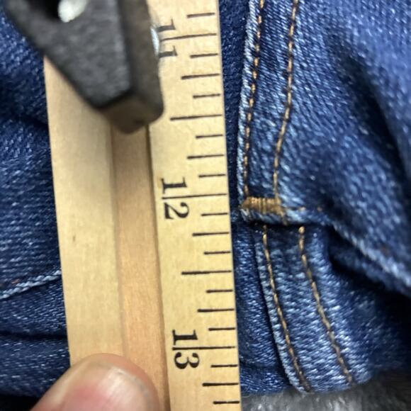 Madewell Stovepipe Jeans Womens 31 Blue Straight Ankle Medium Wash Denim Pants - Picture 9 of 11